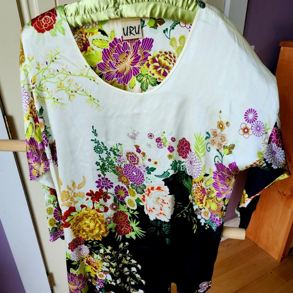 silk tunic
